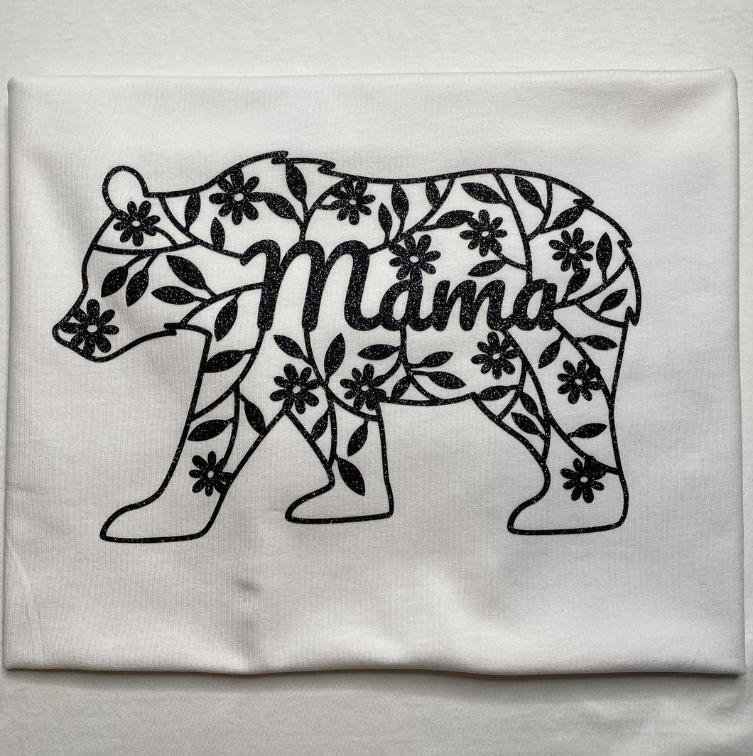 Mama Bear flower design