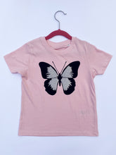 Load image into Gallery viewer, Beautiful Butterfly with Glittered Wings - Childs T-shirt
